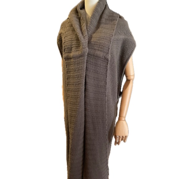 Rick Owens Sleeveless Cashmere Cardigan Sweater Dustulator A/1 06  Lrg Vintage - Picture 1 of 9